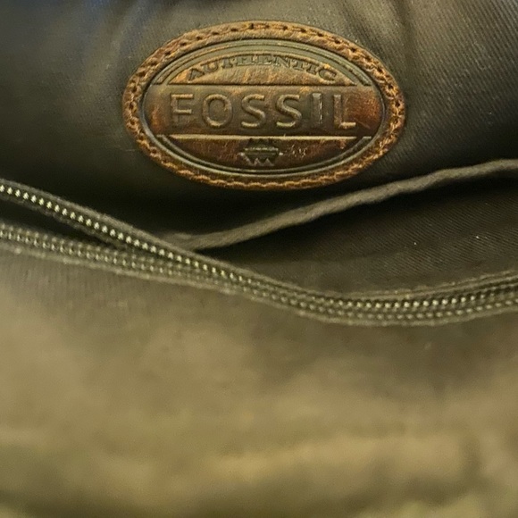 Vintage Fossil Dillon City Unisex Messenger Bag. Excellent Condition. - Picture 8 of 10